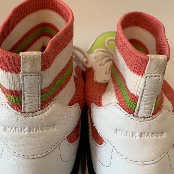 Mark Nason Womens Varsity Sock Sneaker Size 10 - Picture 14 of 14